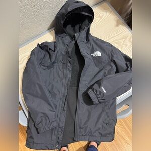 The north face full zip jacket